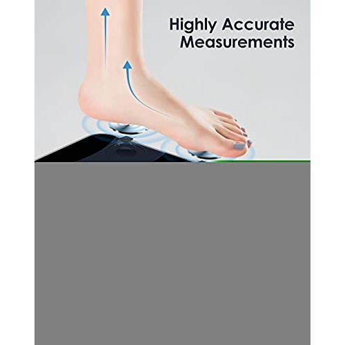TICWELL Scales for Body Weight Digital Bathroom Scale Bluetooth Weight Scale ...