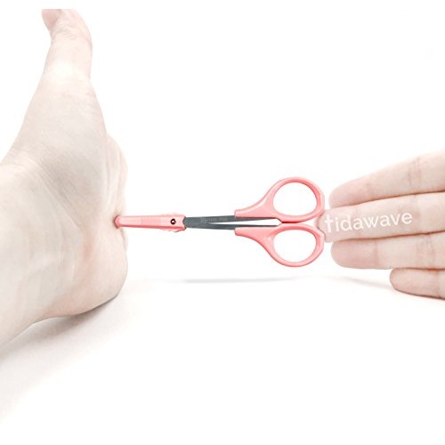 Small Nail Scissors Curved Sharp for Trimmer Precision Craft Shear Ingrown To...