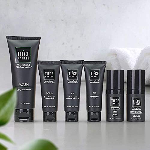 Tiege Hanley Men’s Skin Care System - Level 3 | Mens Anti Aging Routine Produ...