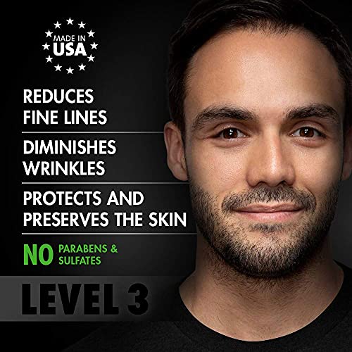 Tiege Hanley Men’s Skin Care System - Level 3 | Mens Anti Aging Routine Produ...