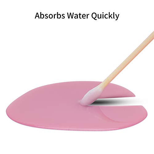 tifanso 500 Count Cotton Swabs, Natural Double Round Cotton Tip Cotton Buds w...