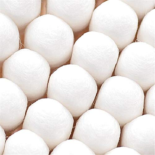 tifanso 500 Count Cotton Swabs, Natural Double Round Cotton Tip Cotton Buds w...