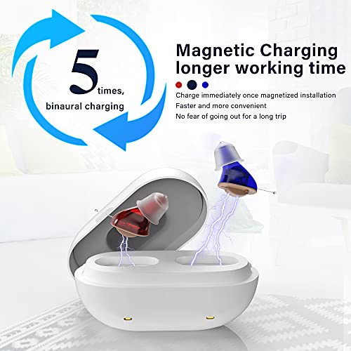 Tifimon Hearing Aids, Rechargeable Digital Hearing Amplifier for Seniors, Com...