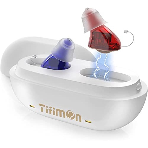 Tifimon Hearing Aids, Rechargeable Digital Hearing Amplifier for Seniors, Com...