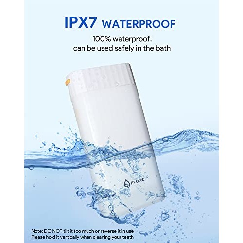 Cordless Water Flosser for Teeth Portable, Rechargeable Teeth Cleaner for Bra...