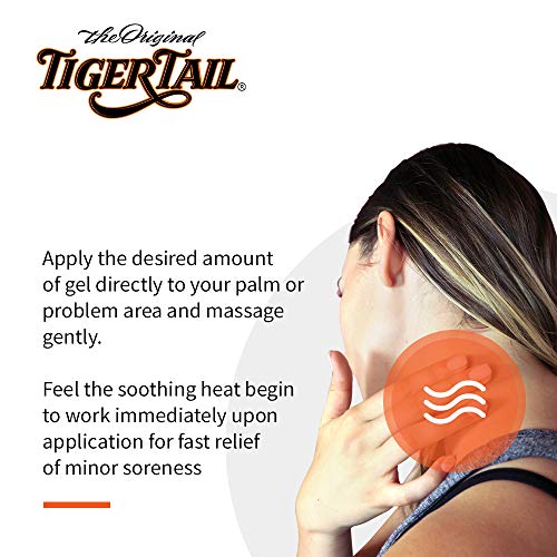 Tiger Tail Sore Muscle Rub – FixOwNow Heating Therapy Gel, Made in USA - 2.7 oz