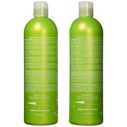 TIGI Bed Head Renergize Shampoo and Conditioner Duo, 25.36 oz