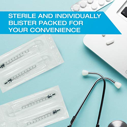 60ml Catheter Tip Syringe with Covers 10 Pack by Tilcare - Sterile Plastic Me...