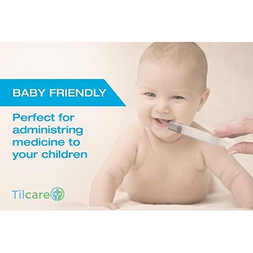 60ml Catheter Tip Syringe with Covers 5 Pack by Tilcare - Sterile Plastic Med...