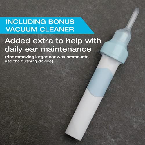 Ear Wax Vacuum Removal Tool by Tilcare - Ear Irrigation Flushing System for A...