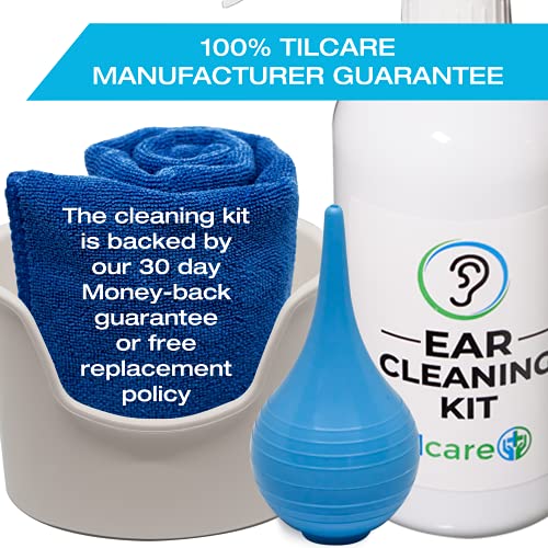 Ear Wax Vacuum Removal Tool by Tilcare - Ear Irrigation Flushing System for A...