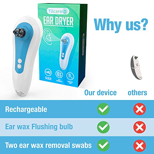 Electric Ear Dryer and Ear Wax Removal Tool for Swimmer’s Ear by Tilcare - Re...