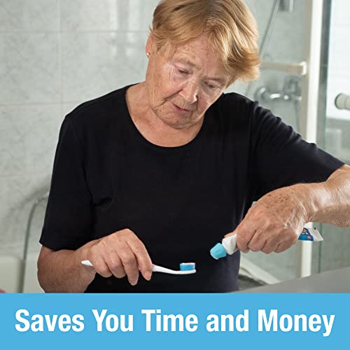 Self Closing Toothpaste Caps 6-Pack by Tilcare - No Waste Cap Dispensers for ...