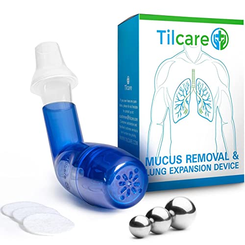 Tilcare Breathing Lung Expander & Mucus Removal Device - Exercise & Cleanse T...