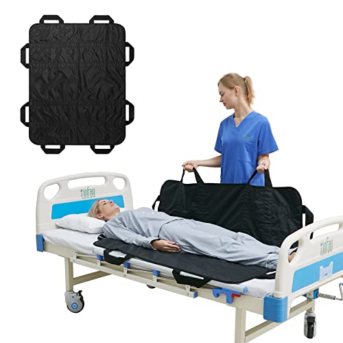 Bed Positioning Pad for Turning, Lifting & Sliding, 50" X 40" Multipurpose Wa...