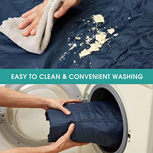 Bed Positioning Pad with Reinforced Handles, 45" X 36" Multipurpose Waterproo...