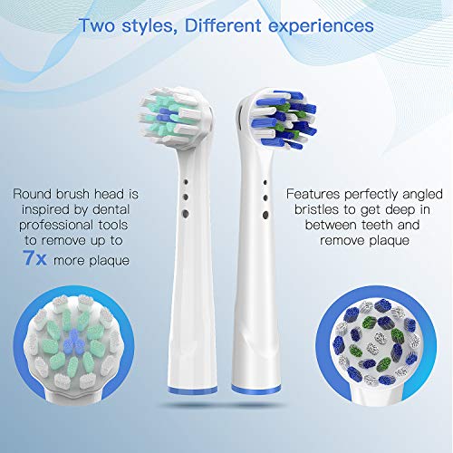 Replacement Toothbrush Heads for Oral B Braun, 8 Pack Professional Electric T...