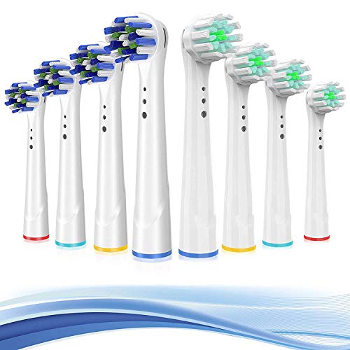 Replacement Toothbrush Heads for Oral B Braun, 8 Pack Professional Electric T...