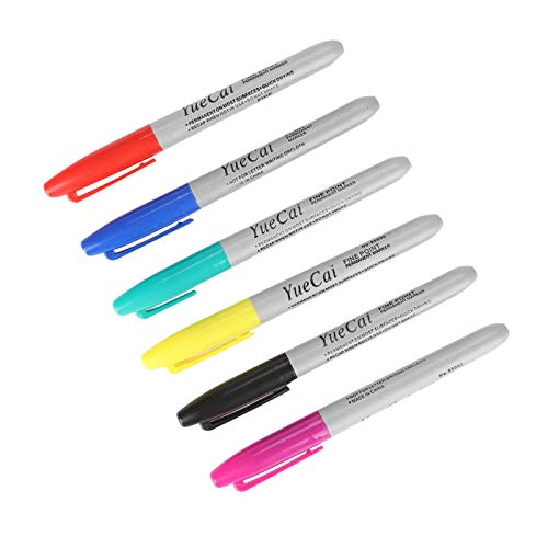 Temporary Tattoo Pens 6 Tattoo Body Markers Set Skin Safe for All Artists Ult...