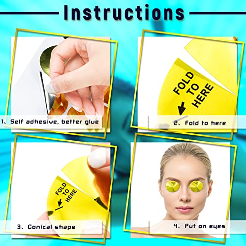 180 Pairs Disposable Tanning Eye Stickers Tanning Eye Protection Tanning Gogg...