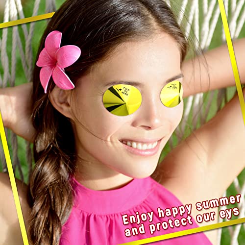 180 Pairs Disposable Tanning Eye Stickers Tanning Eye Protection Tanning Gogg...