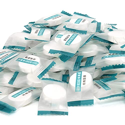 100PCS Natural Pure Cotton Dry Compressed Facial Mask Sheet, DIY Facial Skin ...