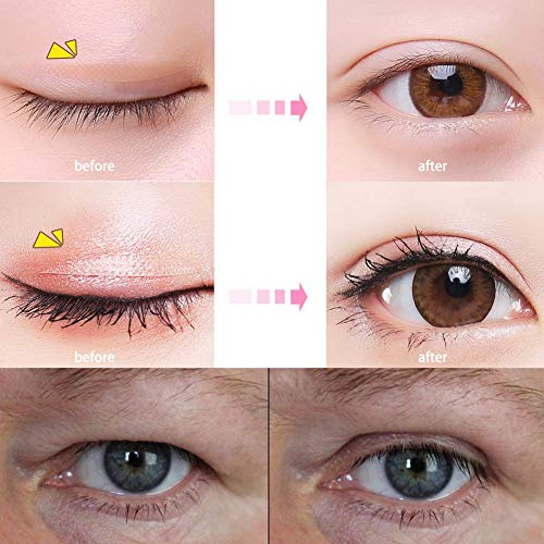 600Pairs/1200PCS Ultra Invisible Lace Double Eyelid Tapes Stickers, Single/On...