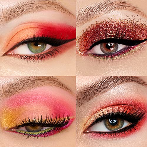 TINTARK Peach Please 18 Colour Eyeshadow Palette for Beauty - Eyeshadow Cosme...