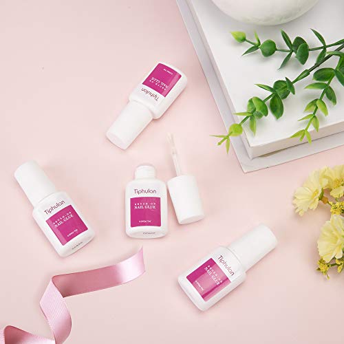 Brush on Nail Glue for Press On Nails - Nail Glue for Acrylic Nails, Quick & ...