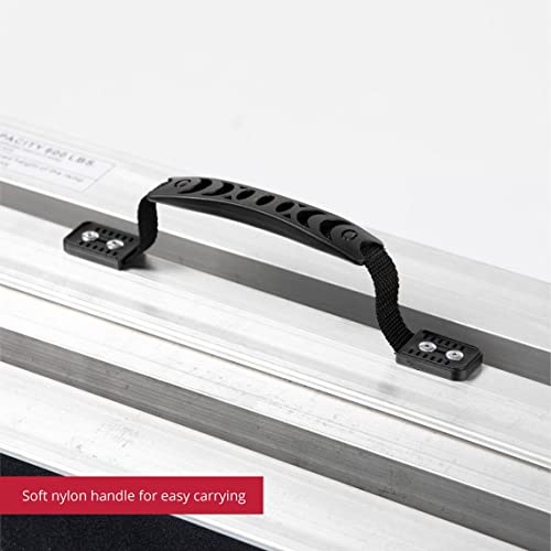 Titan Ramps Portable Wheelchair Ramp Multi Fold 7 ft Long x 30 in Wide Anti-Slip