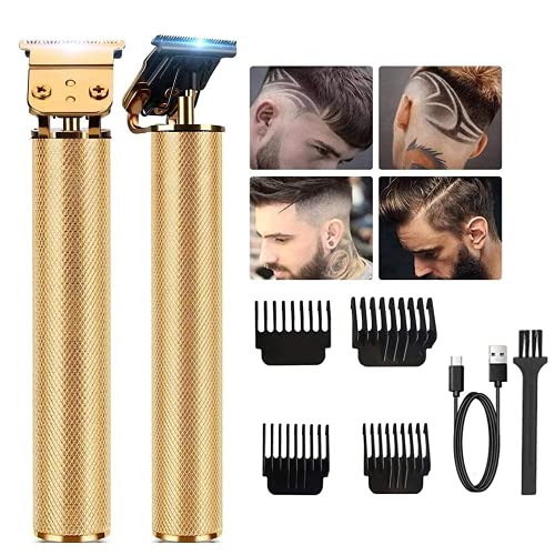Professional Hair Trimmer, Zero Gapped T-Blade Close Cutting Hair Clippers fo...