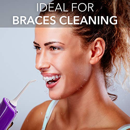 Water Flosser Cordless 10oz 300ml Rechargeable Portable 3 Modes IPX7 Technolo...