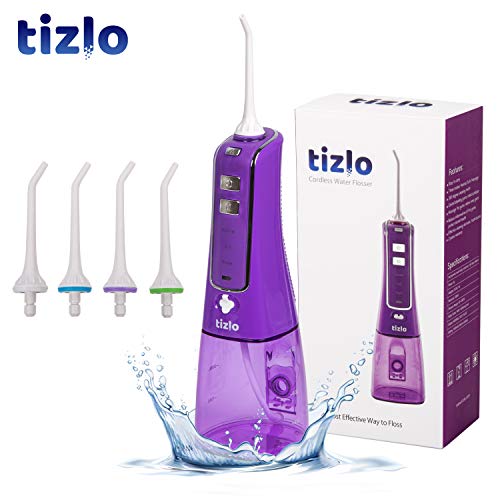 Water Flosser Cordless 10oz 300ml Rechargeable Portable 3 Modes IPX7 Technolo...