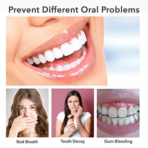 Water Flosser Cordless 10oz 300ml Rechargeable Portable 3 Modes IPX7 Technolo...