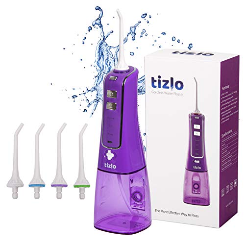 Water Flosser Cordless 10oz 300ml Rechargeable Portable 3 Modes IPX7 Technolo...