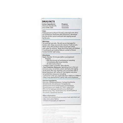 TIZO 3 Mineral Sunscreen for face SPF 40, 1.75 oz