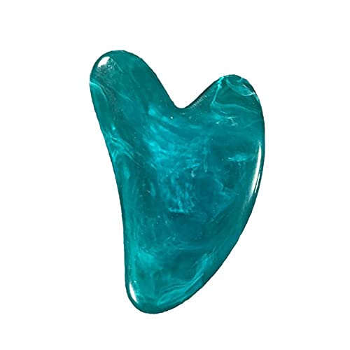Gua Sha Facial Tool - Natural Jade Stone Guasha Board for SPA Acupuncture The...