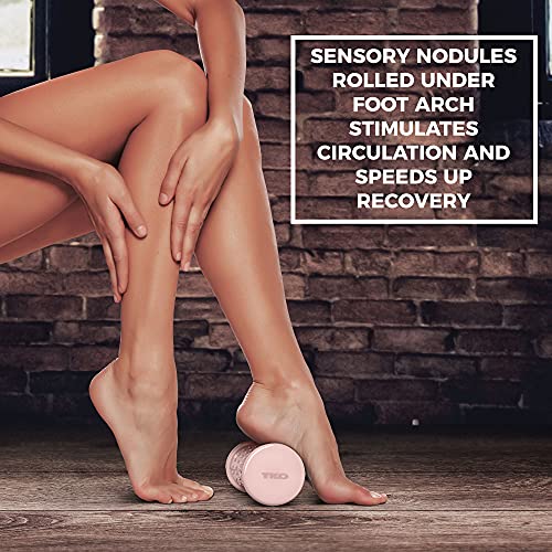 TKO Foot Massage Roller with Hot and Cold Deep Tissue Relief | Manual Foot Ma...