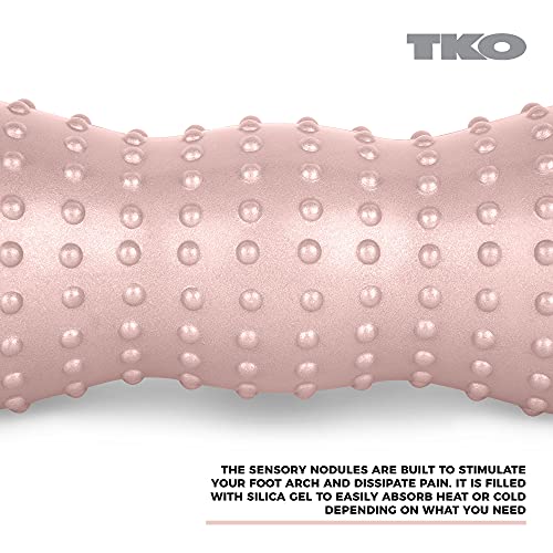 TKO Foot Massage Roller with Hot and Cold Deep Tissue Relief | Manual Foot Ma...