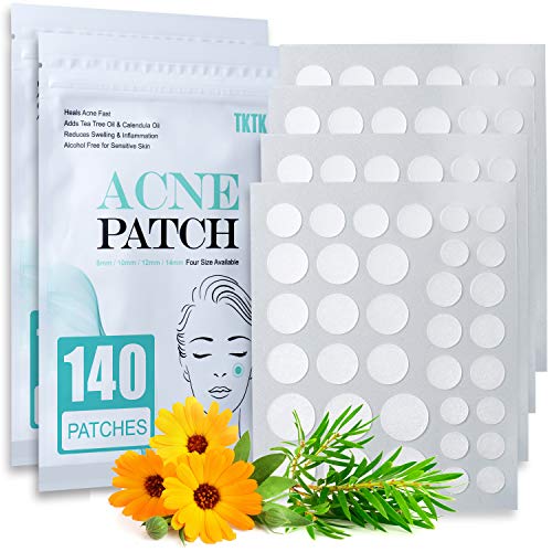 Acne Patch Pimple Patch, 4 Sizes 280 Patches Acne Absorbing Cover Patch, Hydr...