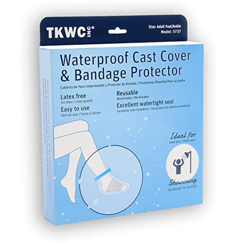 Foot & Ankle - Water Proof Foot Cast Cover for Shower by TKWC Inc - #5737 - W...
