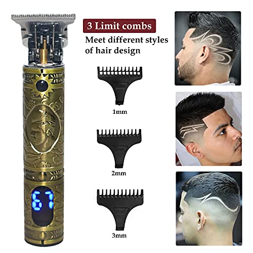 Electric Pro Li Outline Trimmer TLZGCNMD Cordless Hair Clippers for Men Recha...