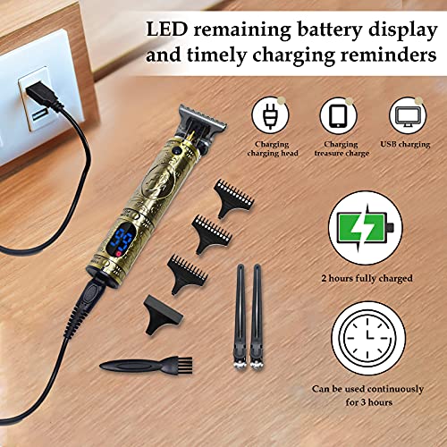 Electric Pro Li Outline Trimmer TLZGCNMD Cordless Hair Clippers for Men Recha...