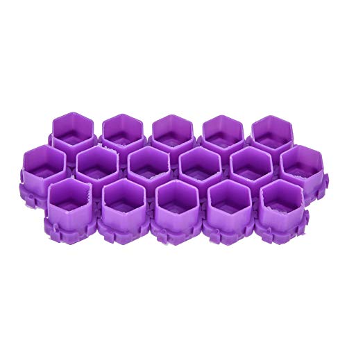 200Pcs Tattoo Ink Cups Honeycomb Shape Pigment Holder Cups Permanent Makeup S...