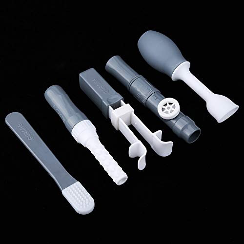 5pcs/Set Oral Mouth Trainer Kit, Training Exerciser Recovery Massager Oral Li...