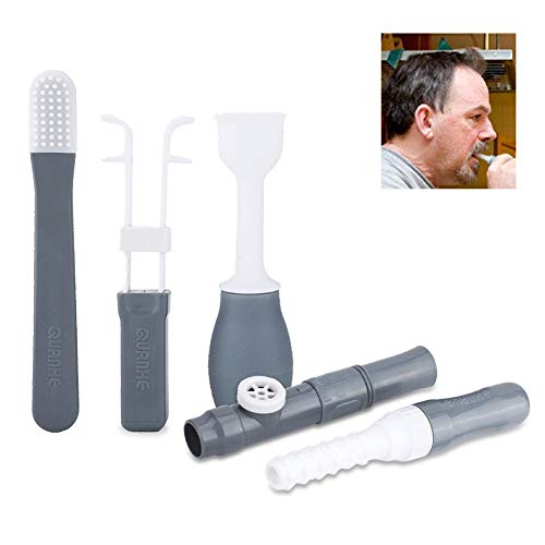 5pcs/Set Oral Mouth Trainer Kit, Training Exerciser Recovery Massager Oral Li...