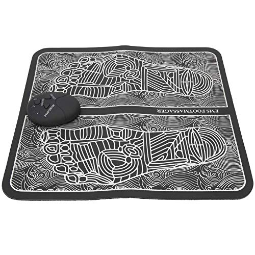 Electric Foot Massage Mat, Portable USB Rechargeable Feet Muscle ABS Stimulat...