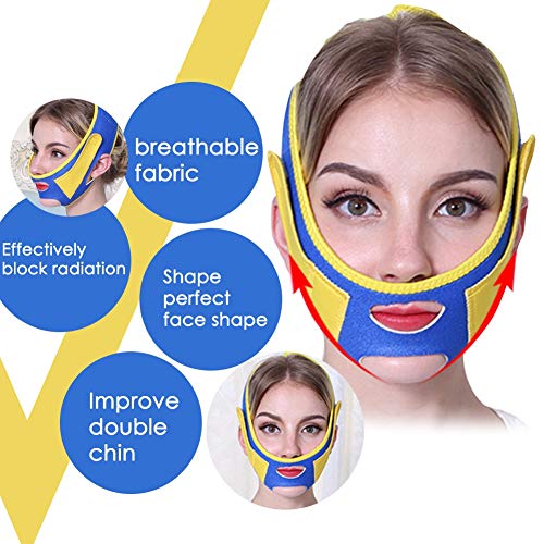 Facial Skin Lift Face Massage Belt, Slimming Bandage Thin Face Belt Beauty To...