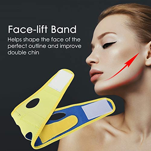 Facial Skin Lift Face Massage Belt, Slimming Bandage Thin Face Belt Beauty To...