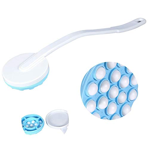 Long Bath Brush, Long Handled Lotion Oil Cream Applicator Body Bath Massager ...